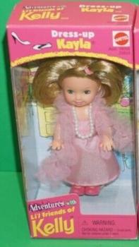 Mattel - Barbie - Adventures with Li'l Friends of Kelly - Dress-Up Kayla - Poupée
